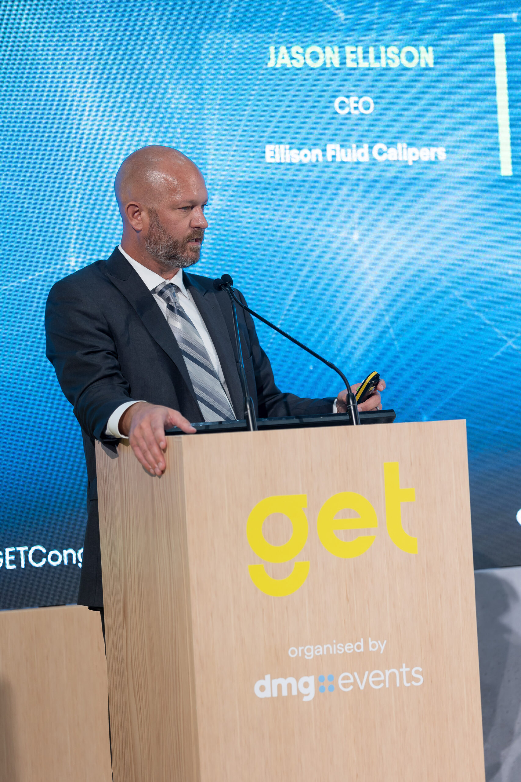 Jason Ellison at the 2024 Global Energy Transition Congress in Milan